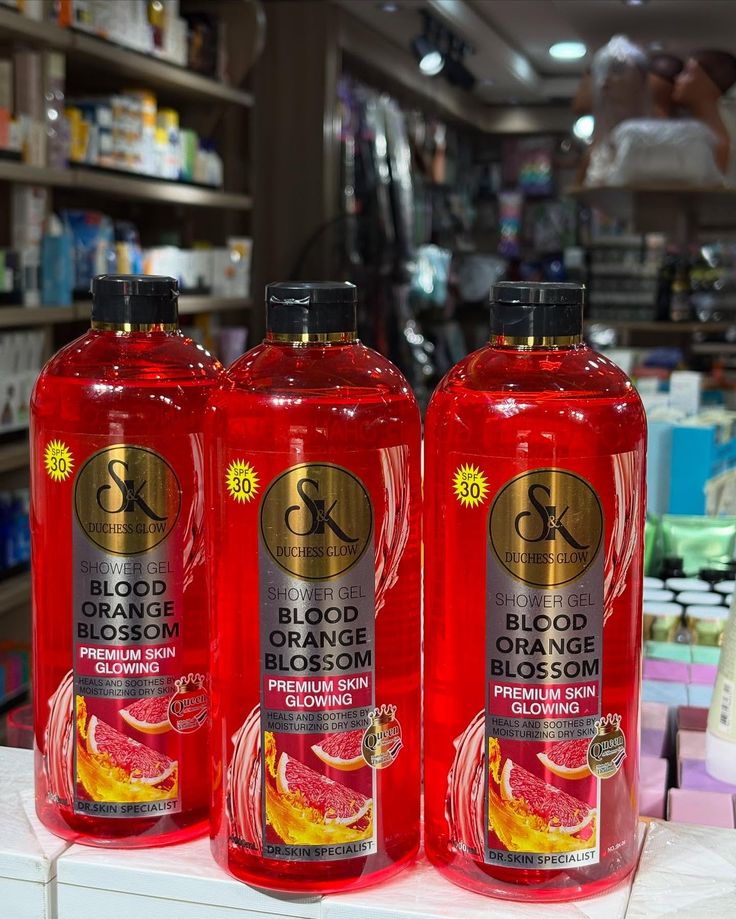 S&K Duchess Glow Blood Orange Blossom Shower Gel