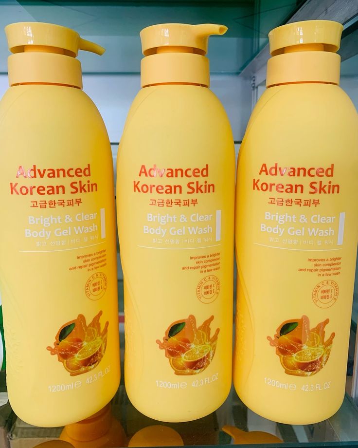 Advanced Korean Skin Bright & Clear Body Gel Wash