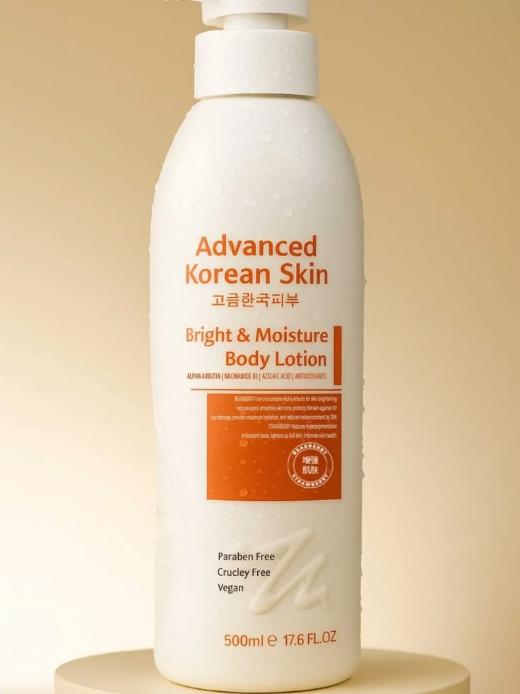 Advanced Korean Skin Bright & Moisture Body Lotion