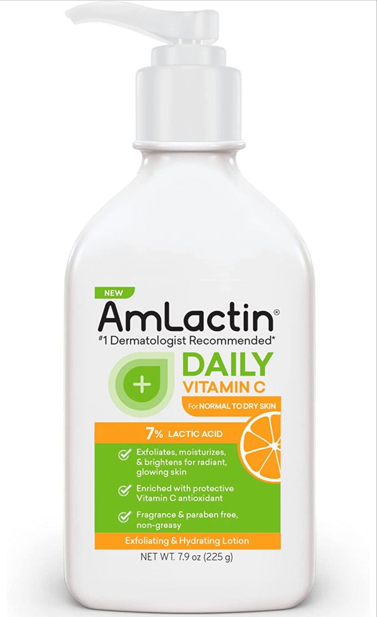 AmLactin Daily Vitamin C Exfoliating + Hydrating Lotion