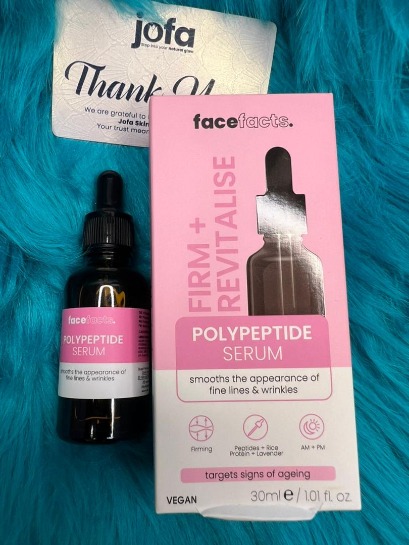 Face Facts Firm + Revitalise Polypeptide Serum
