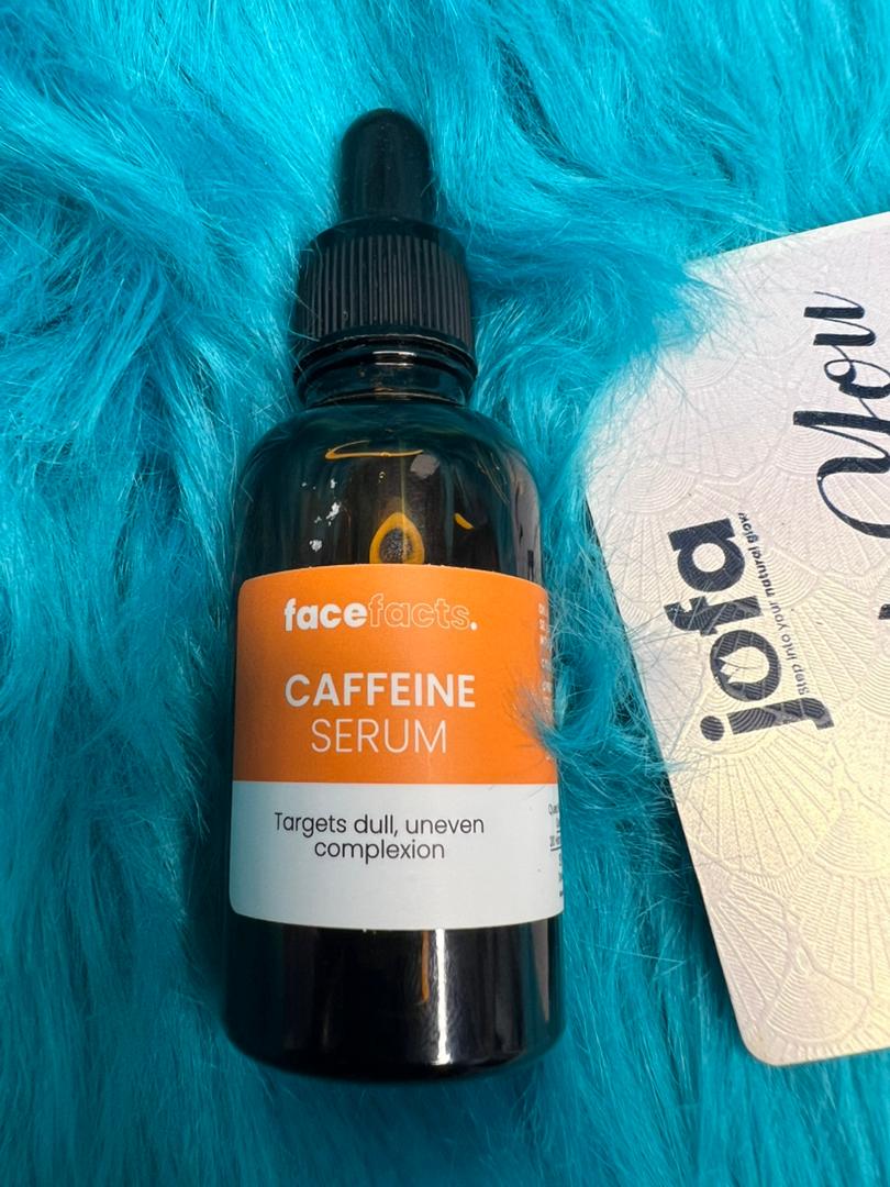 Face Facts Caffeine Serum
