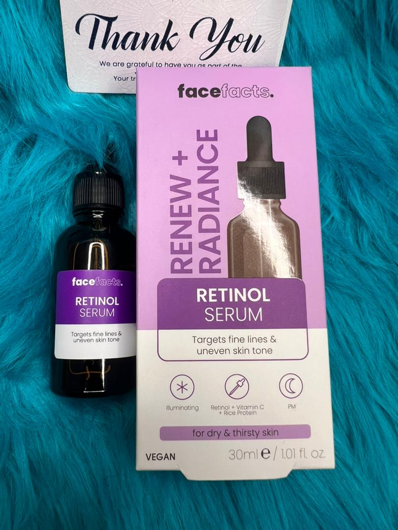 Face Facts Renew + Radiance Retinol Serum